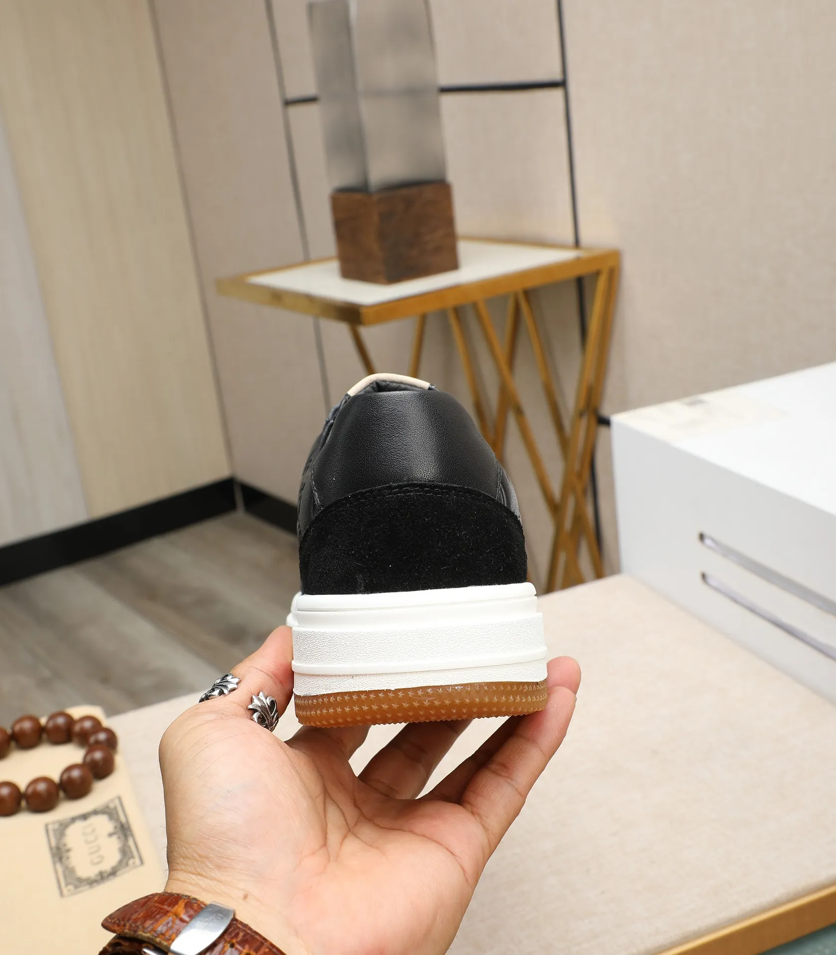 Men's shoes💰440 GUCCI🔍🔍2024 latest spring style On sale at the same time at the counter, original calfskin imported from Italy, genuine leather lining, (high-end, luxury, and class) exquisite workmanship, soles: original soles specially provided by the original factory, ⚠Exclusive double-layer movable molded soles are super comfortable⚠, real photos🎬The real ones are better🔍🔍"High quality·Follow the order" code number 38-44